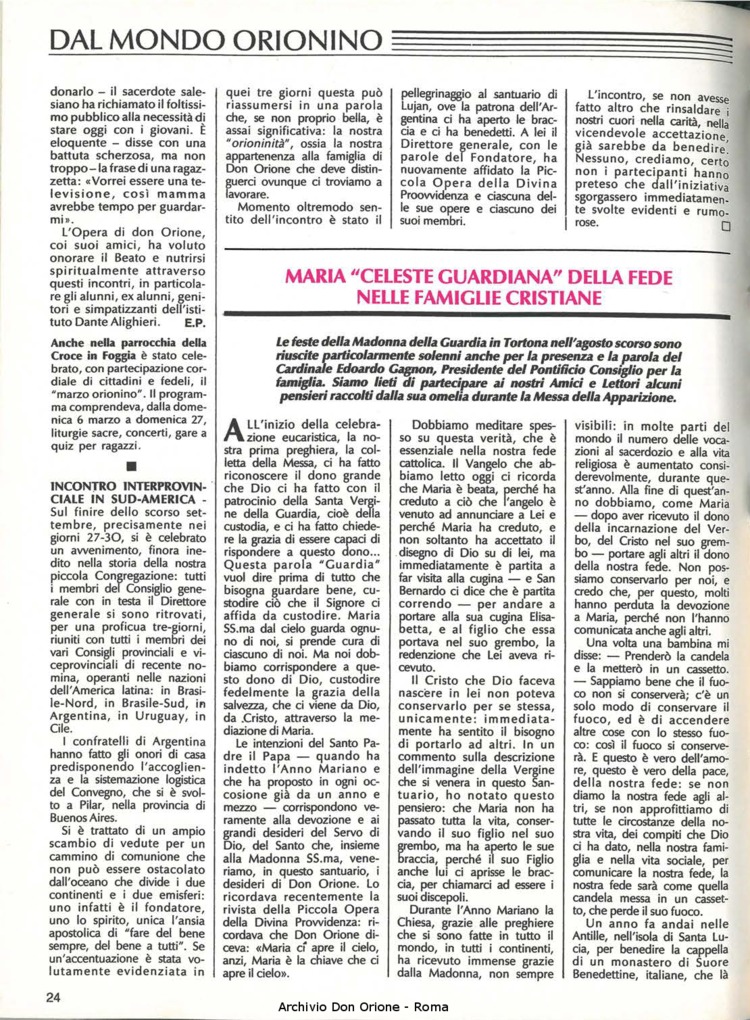 Don Orione, 83, 09, 01-11-1988, pagina 24