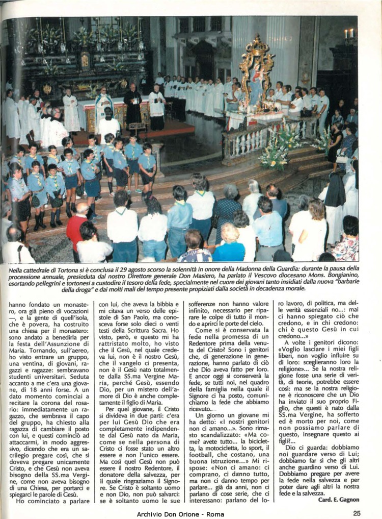 Don Orione, 83, 09, 01-11-1988, pagina 25