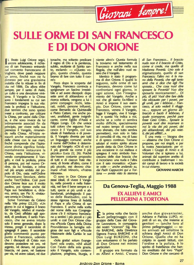 Don Orione, 83, 09, 01-11-1988, pagina 27