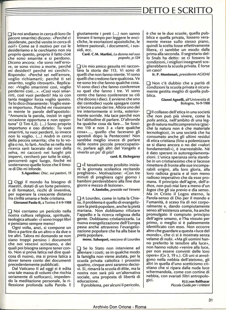Don Orione, 83, 09, 01-11-1988, pagina 31