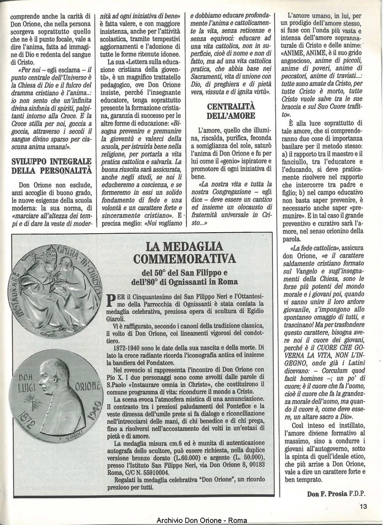 Don Orione, 83, 10, 01-12-1988, pagina 13