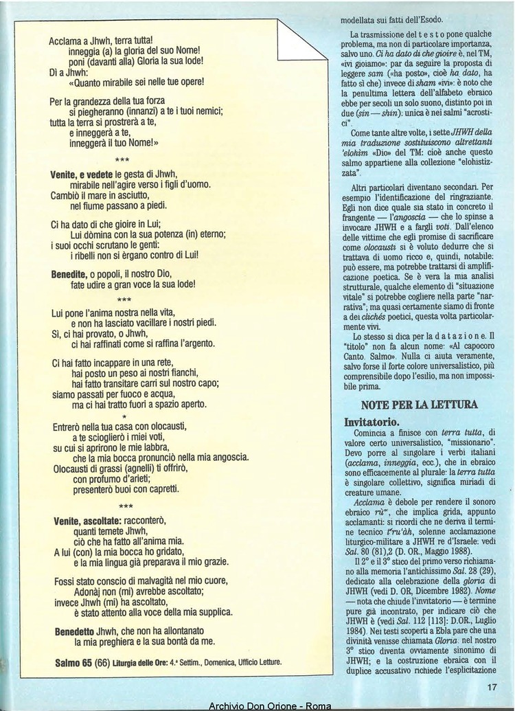 Don Orione, 83, 10, 01-12-1988, pagina 17