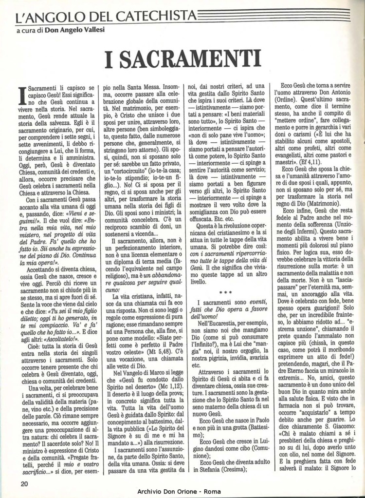 Don Orione, 83, 10, 01-12-1988, pagina 20