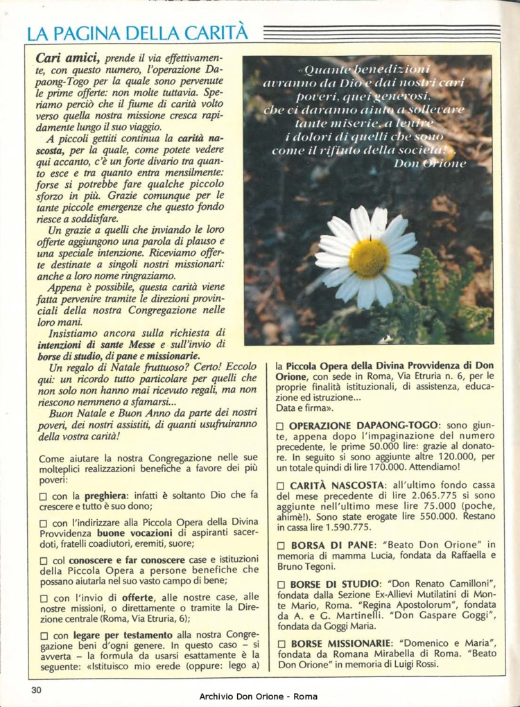 Don Orione, 83, 10, 01-12-1988, pagina 30