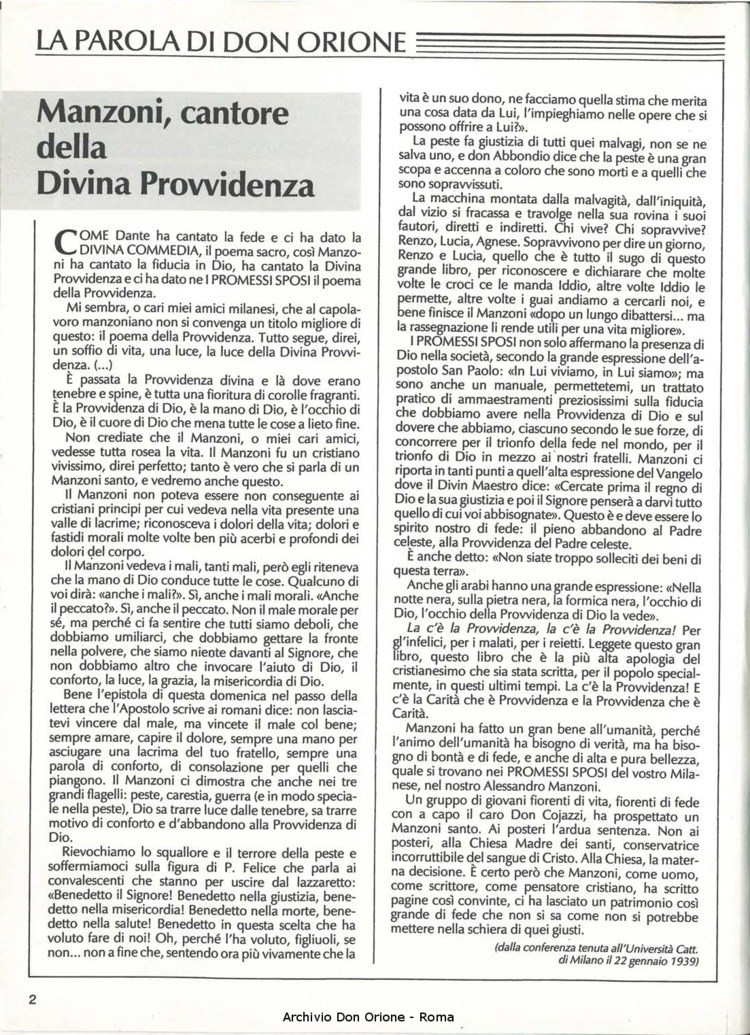 Don Orione, 84, 01, 01-01-1989, pagina 2