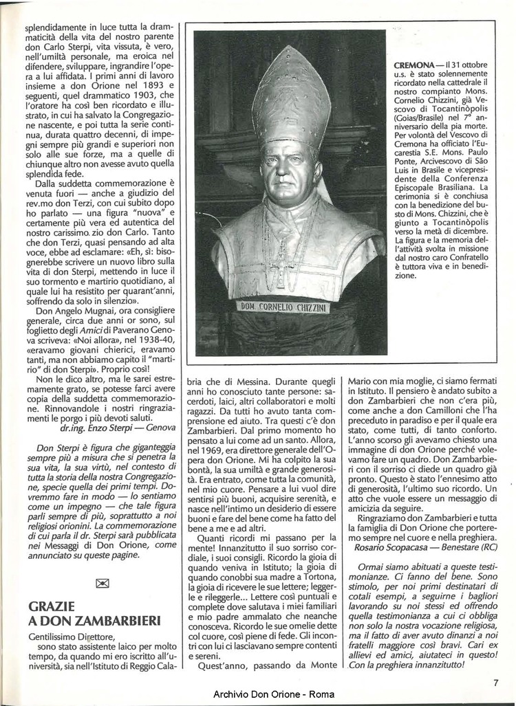 Don Orione, 84, 01, 01-01-1989, pagina 7
