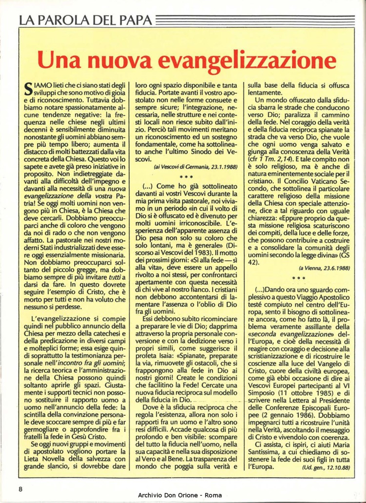 Don Orione, 84, 01, 01-01-1989, pagina 8