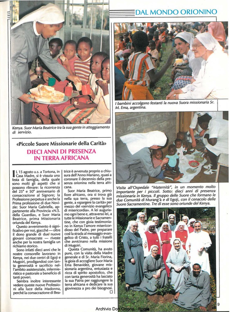 Don Orione, 84, 01, 01-01-1989, pagina 9