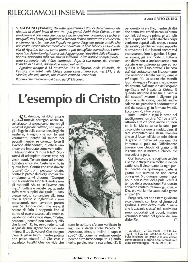 Don Orione, 84, 01, 01-01-1989, pagina 10