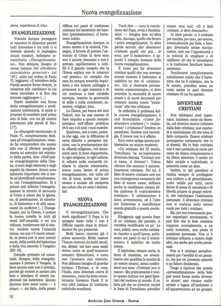 Don Orione, 84, 01, 01-01-1989, pagina 12