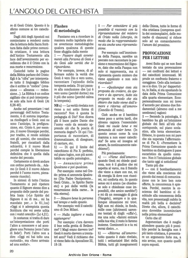 Don Orione, 84, 01, 01-01-1989, pagina 20