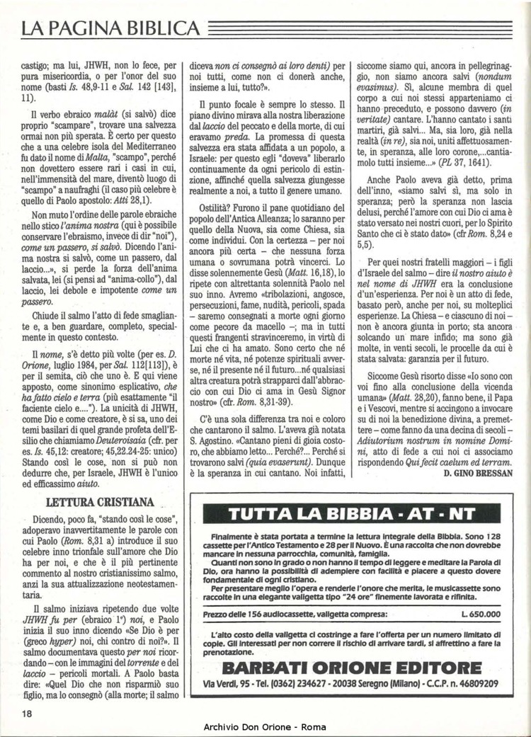 Don Orione, 84, 02, 01-02-1989, pagina 18