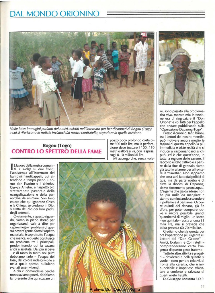 Don Orione, 84, 03, 01-03-1989, pagina 11