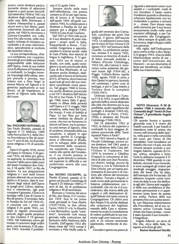 Don Orione, 84, 04, 01-04-1989, pagina 31