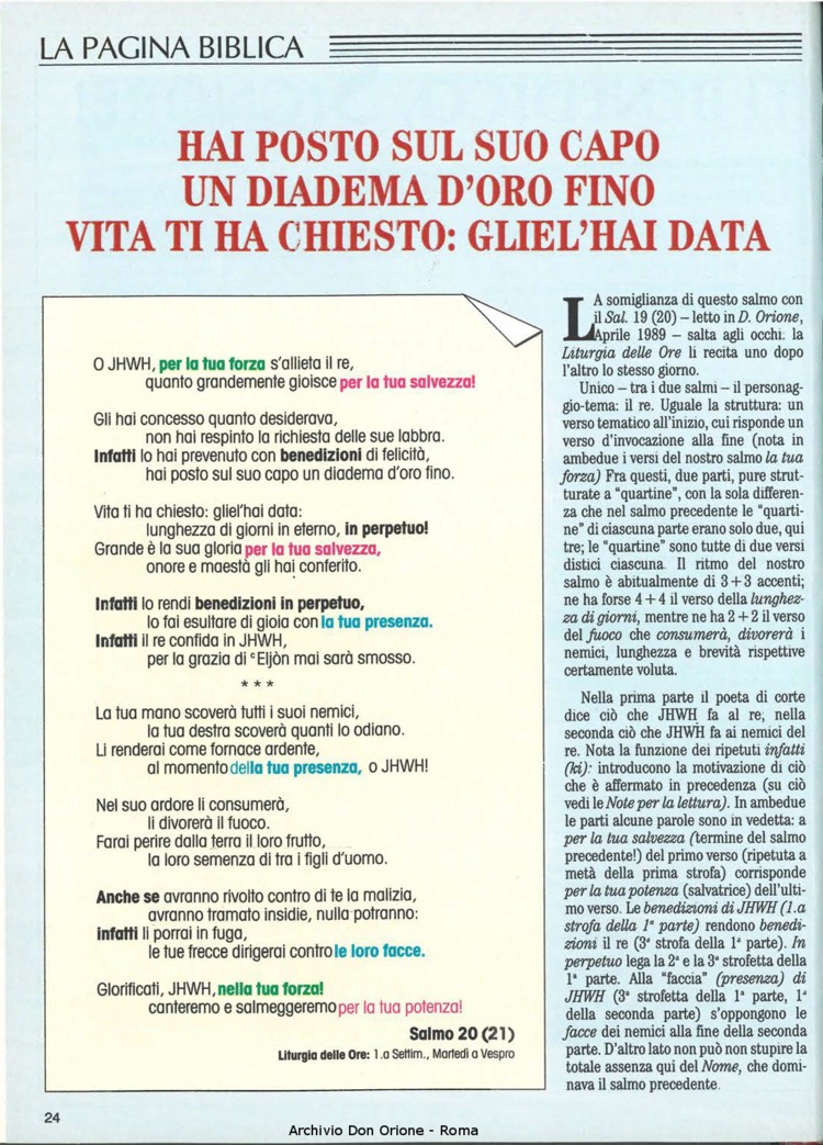 Don Orione, 84, 05, 01-05-1989, pagina 24