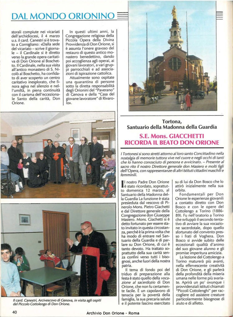 Don Orione, 84, 05, 01-05-1989, pagina 40