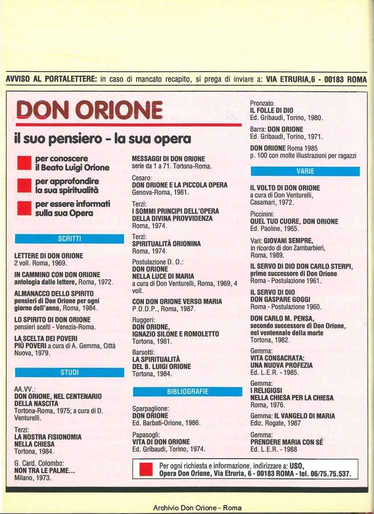 Don Orione, 84, 05, 01-05-1989, pagina 48