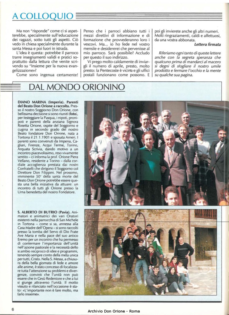 Don Orione, 84, 06, 01-06-1989, pagina 6