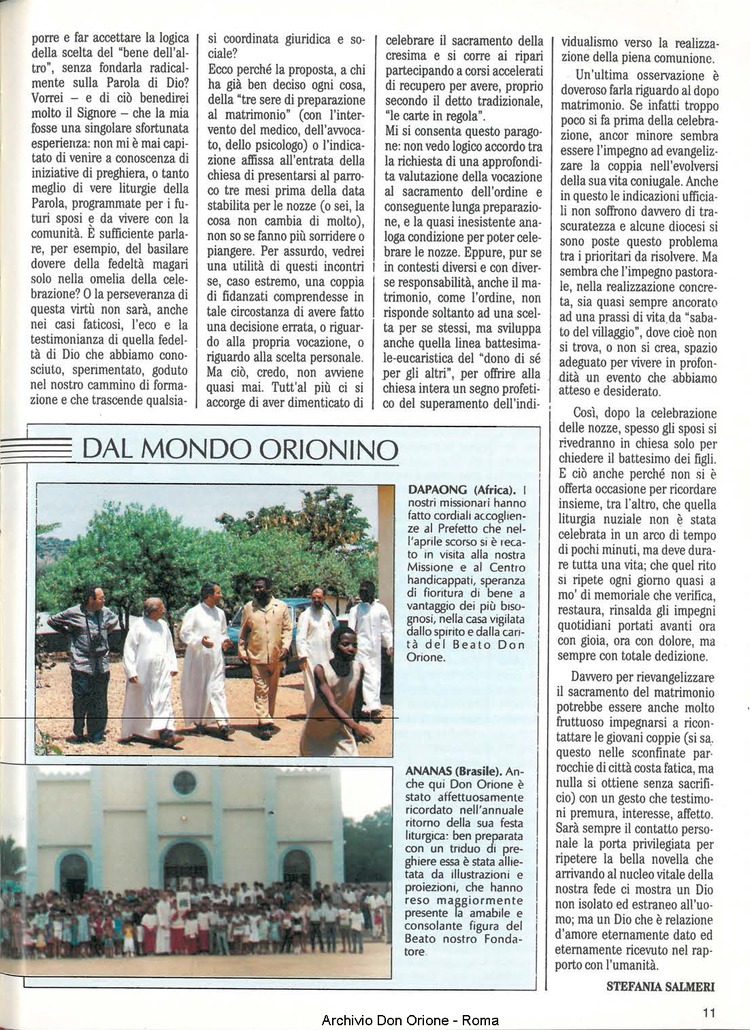 Don Orione, 84, 06, 01-06-1989, pagina 11