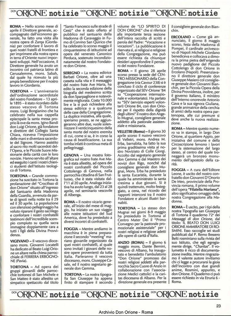 Don Orione, 84, 06, 01-06-1989, pagina 23
