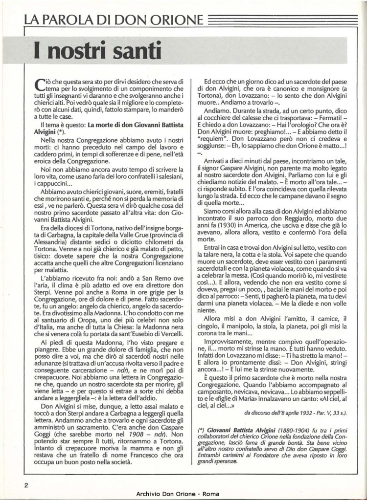 Don Orione, 84, 07, 01-07-1989, pagina 2