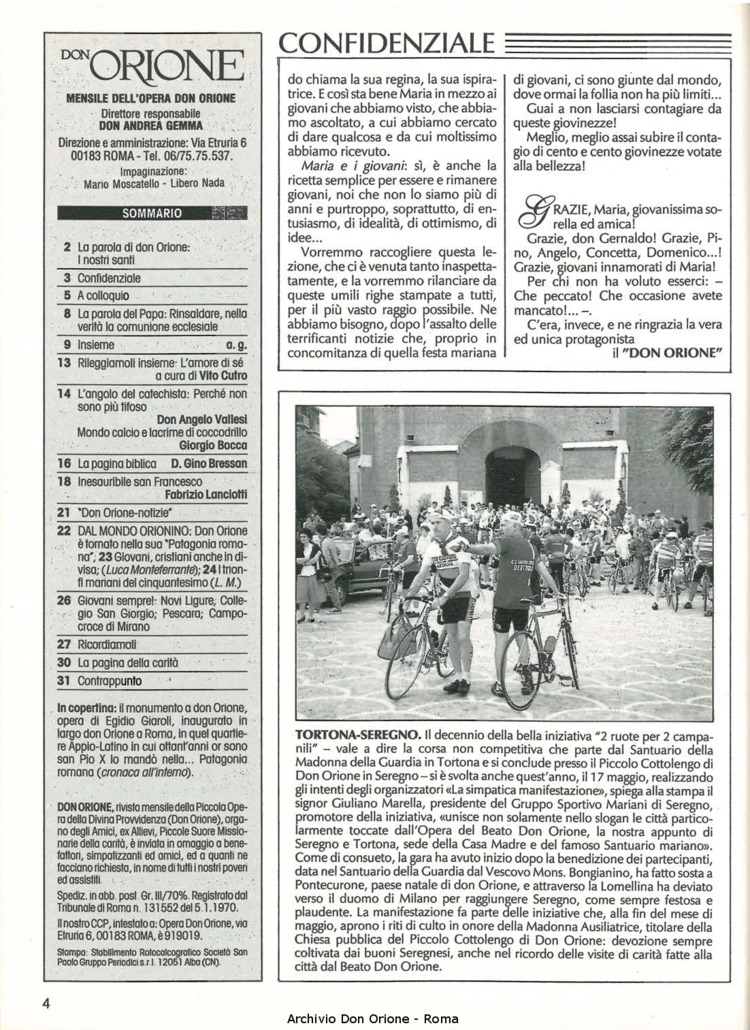 Don Orione, 84, 07, 01-07-1989, pagina 4