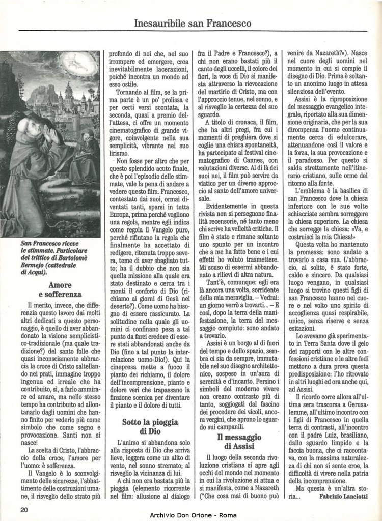 Don Orione, 84, 07, 01-07-1989, pagina 20