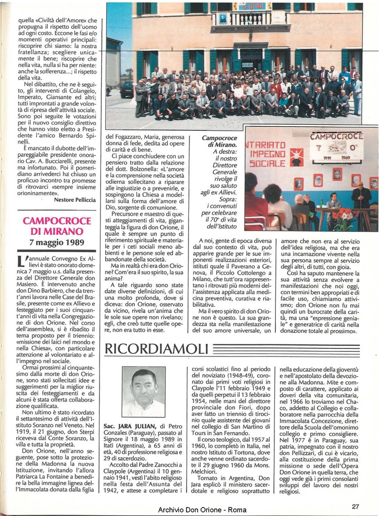 Don Orione, 84, 07, 01-07-1989, pagina 27