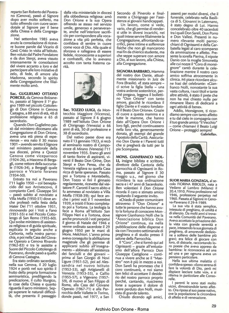 Don Orione, 84, 07, 01-07-1989, pagina 29