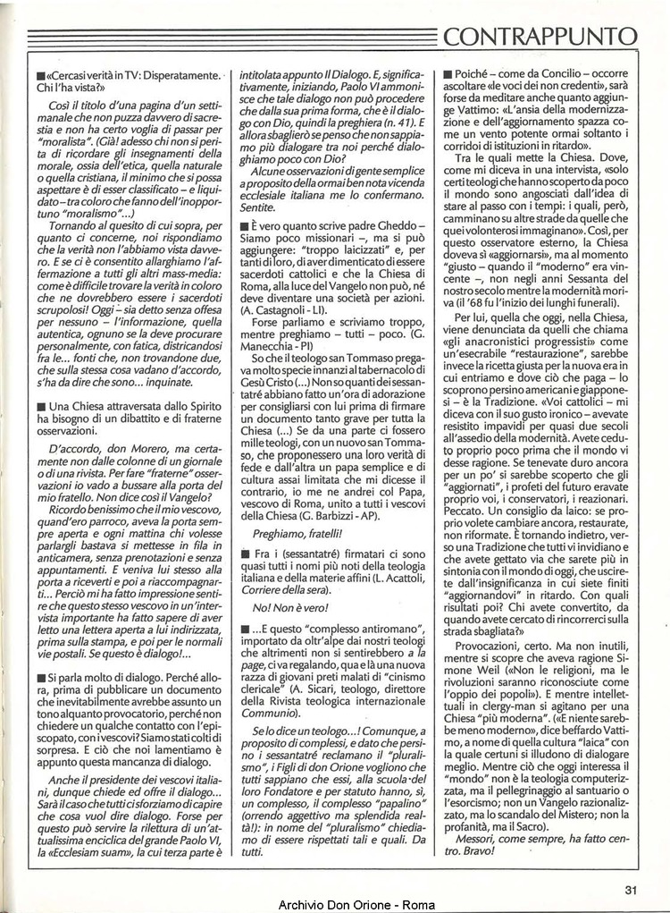Don Orione, 84, 07, 01-07-1989, pagina 31