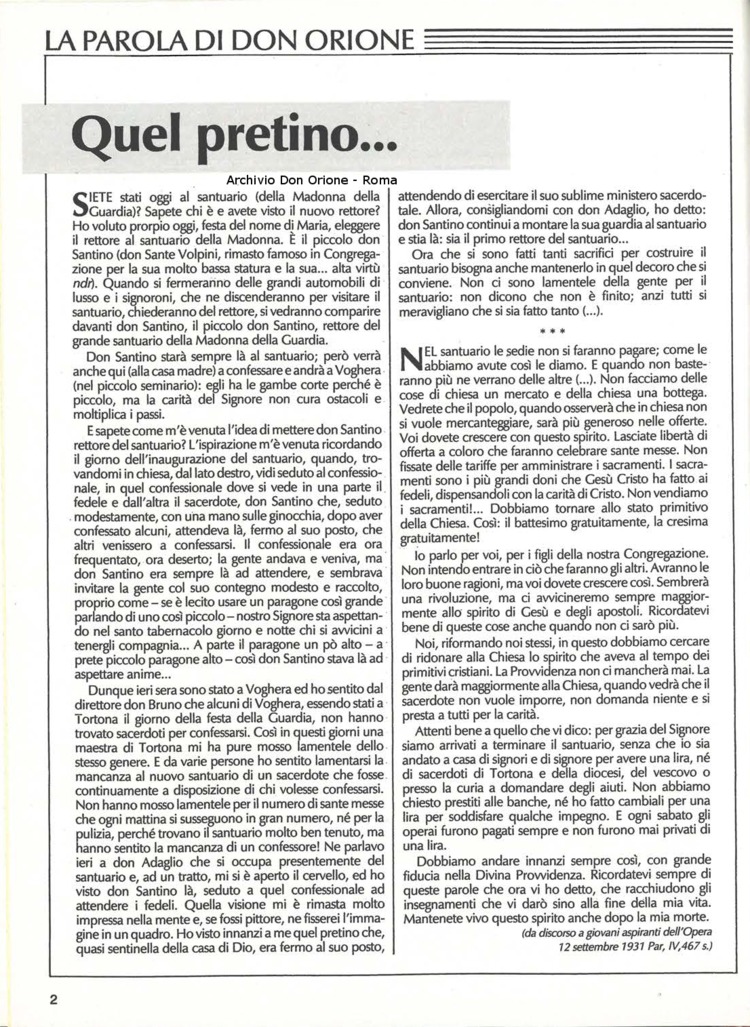 Don Orione, 84, 08, 01-10-1989, pagina 2