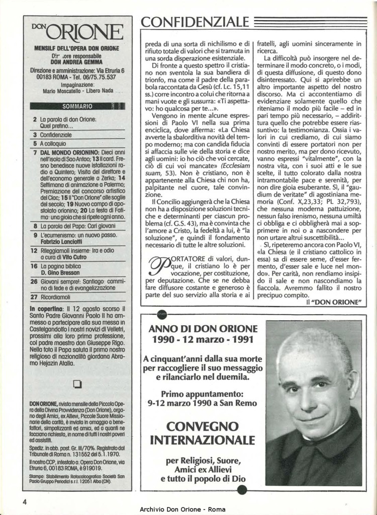 Don Orione, 84, 08, 01-10-1989, pagina 4