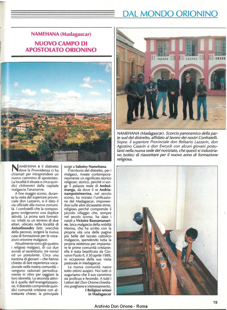 Don Orione, 84, 08, 01-10-1989, pagina 19