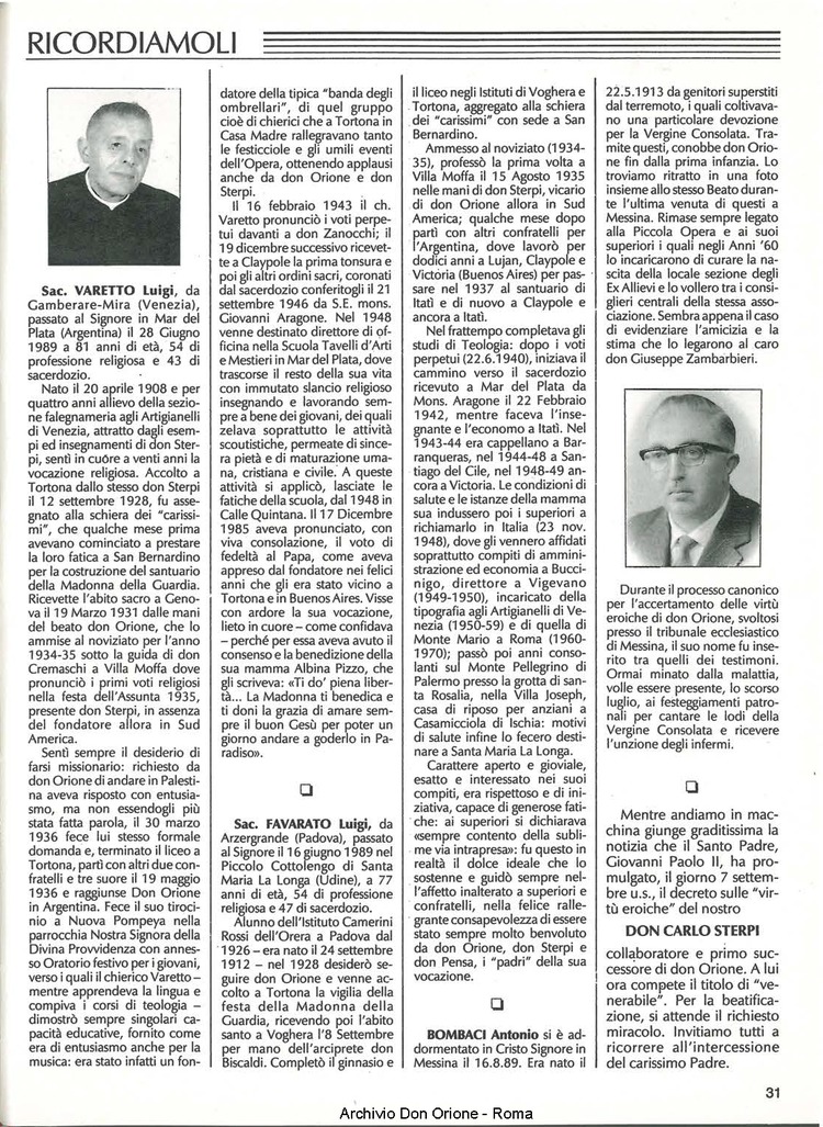 Don Orione, 84, 08, 01-10-1989, pagina 31