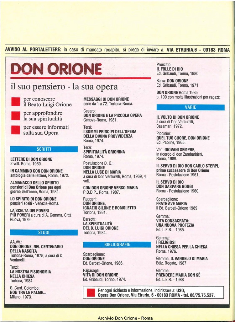 Don Orione, 84, 08, 01-10-1989, pagina 32