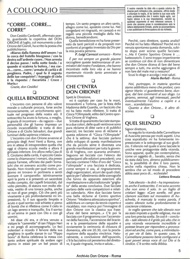Don Orione, 84, 09, 01-11-1989, pagina 5