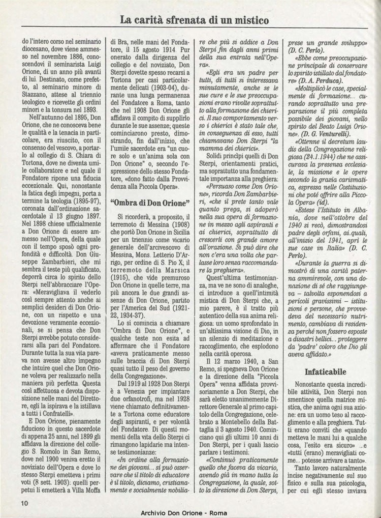 Don Orione, 84, 09, 01-11-1989, pagina 10
