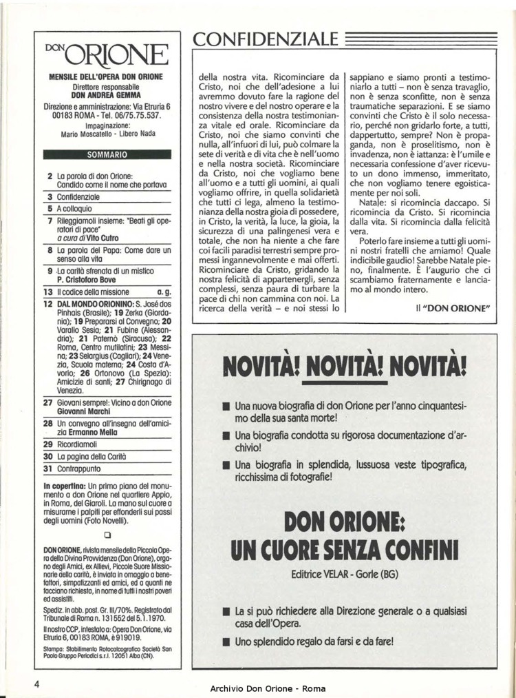 Don Orione, 84, 10, 01-12-1989, pagina 4