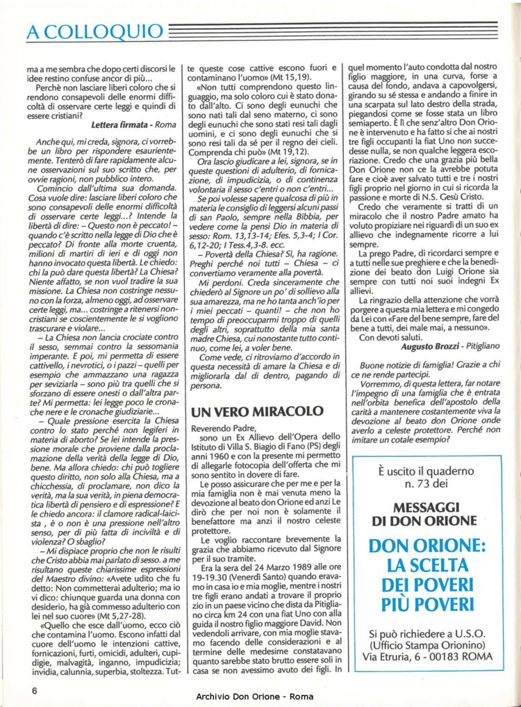 Don Orione, 84, 10, 01-12-1989, pagina 6