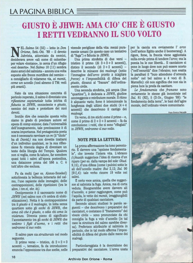 Don Orione, 84, 10, 01-12-1989, pagina 16