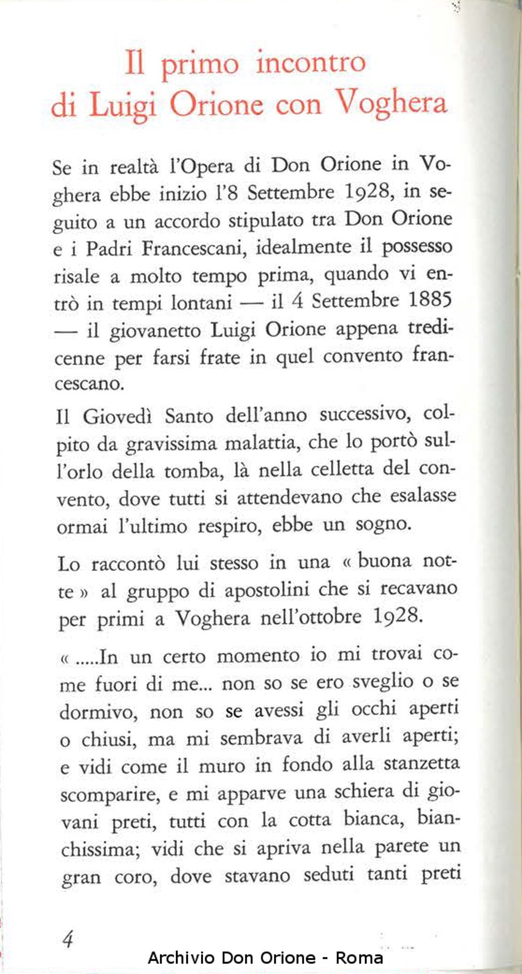 I 40 anni dell'Opera di Don Orione, 01-01-1969, pagina 5