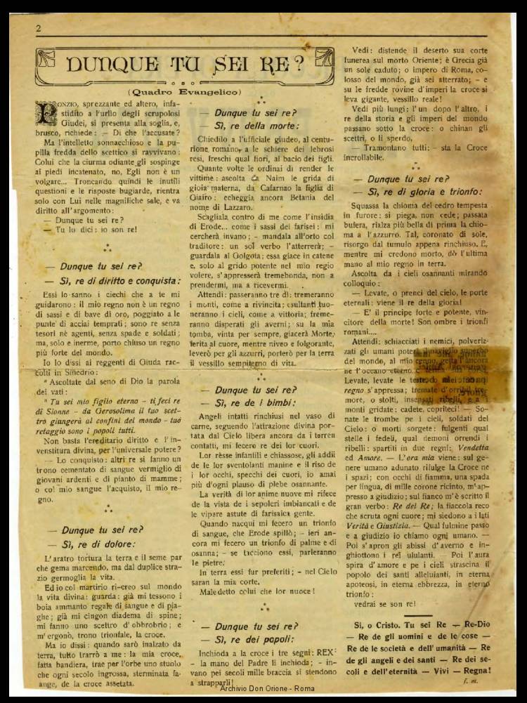 La piccola Opera della Divina Provvidenza, 20, 04, 01-04-1925, pagina 2