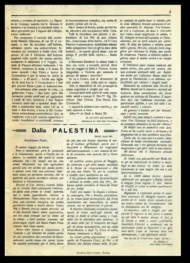 La piccola Opera della Divina Provvidenza, 20, 06, 01-06-1925, pagina 3