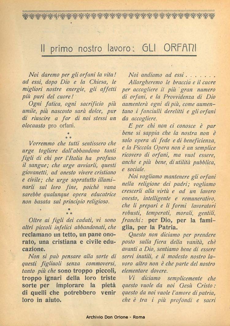 La piccola Opera della Divina Provvidenza, 21, 01, 01-02-1926, pagina 4