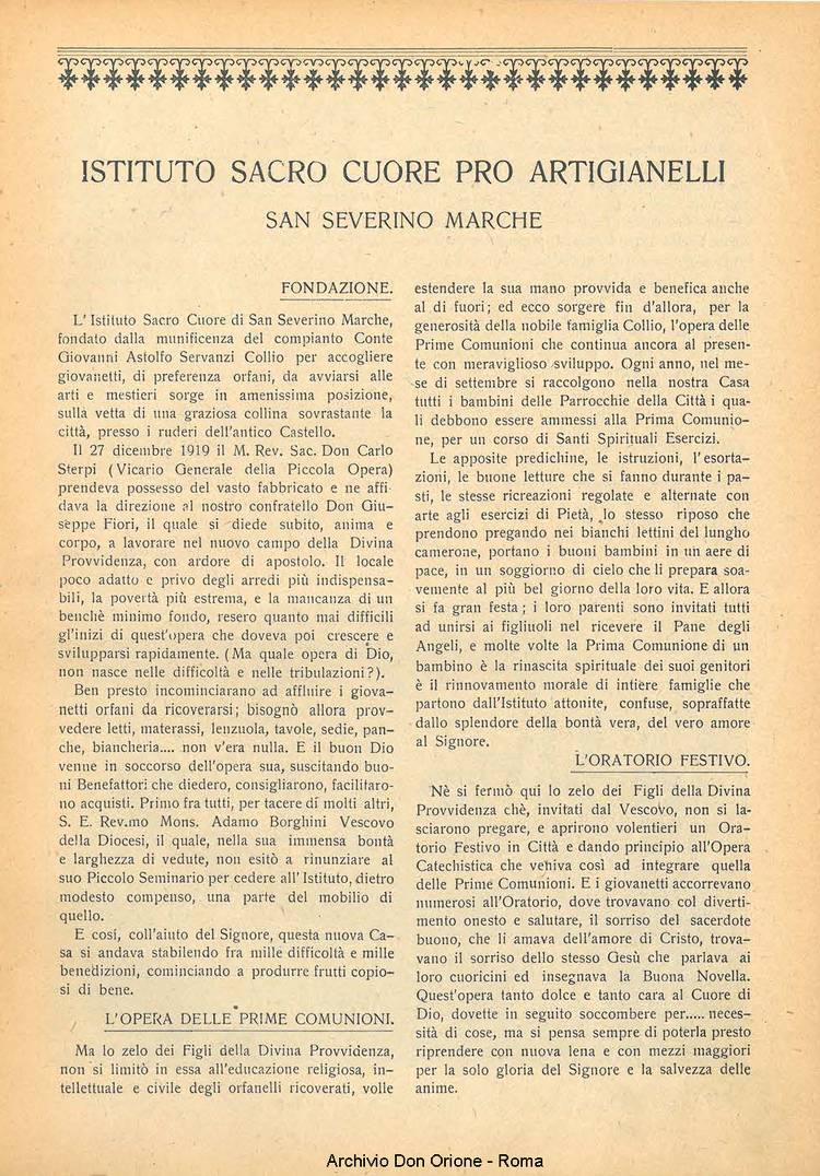 La piccola Opera della Divina Provvidenza, 21, 01, 01-02-1926, pagina 9