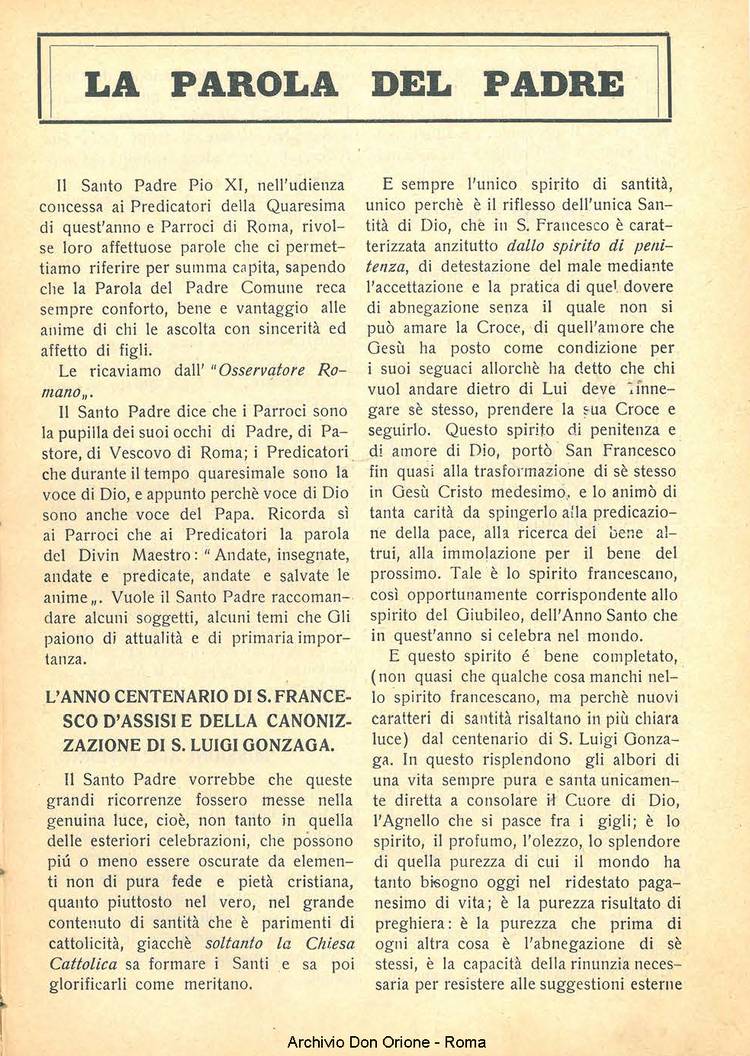 La piccola Opera della Divina Provvidenza, 21, 02, 01-03-1926, pagina 5