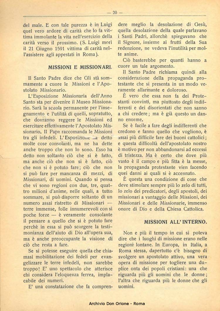 La piccola Opera della Divina Provvidenza, 21, 02, 01-03-1926, pagina 6