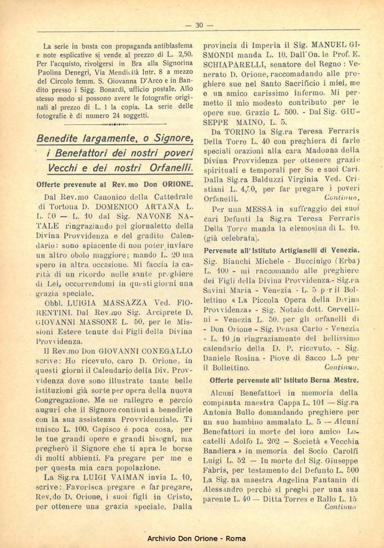 La piccola Opera della Divina Provvidenza, 21, 02, 01-03-1926, pagina 16