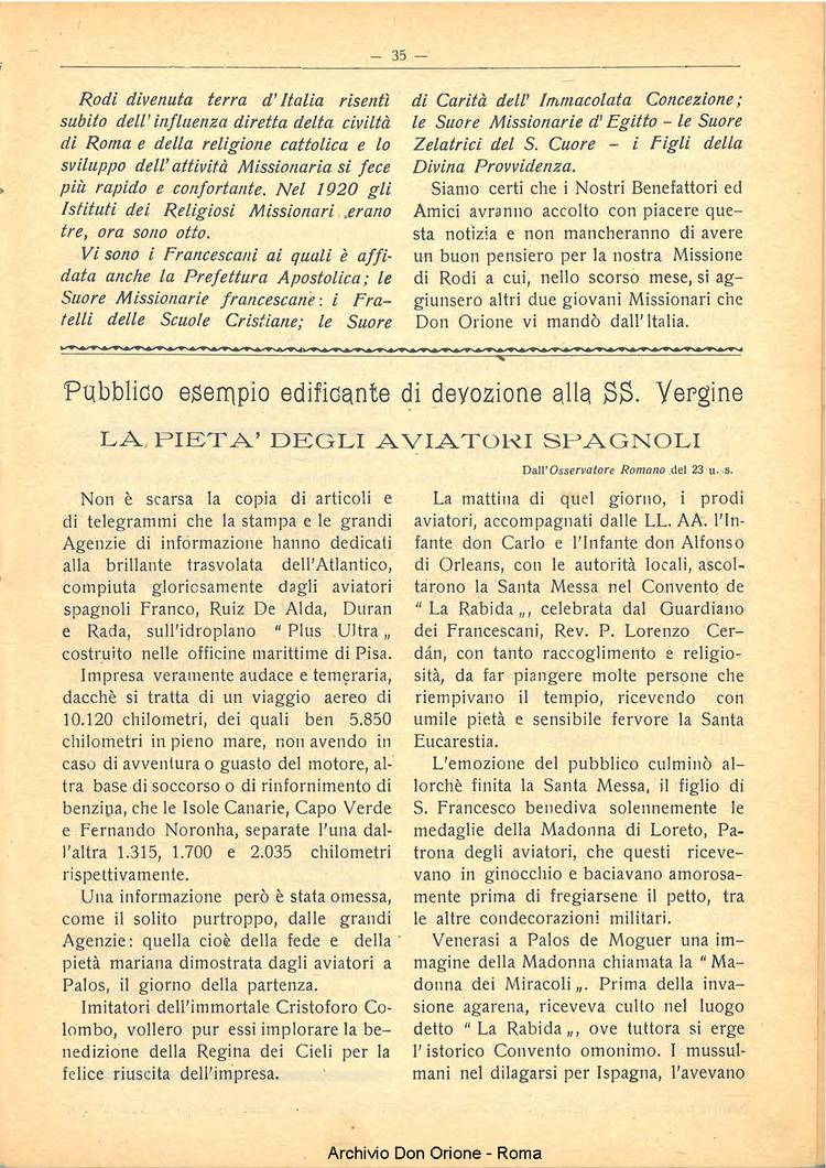 La piccola Opera della Divina Provvidenza, 21, 02, 01-03-1926, pagina 21