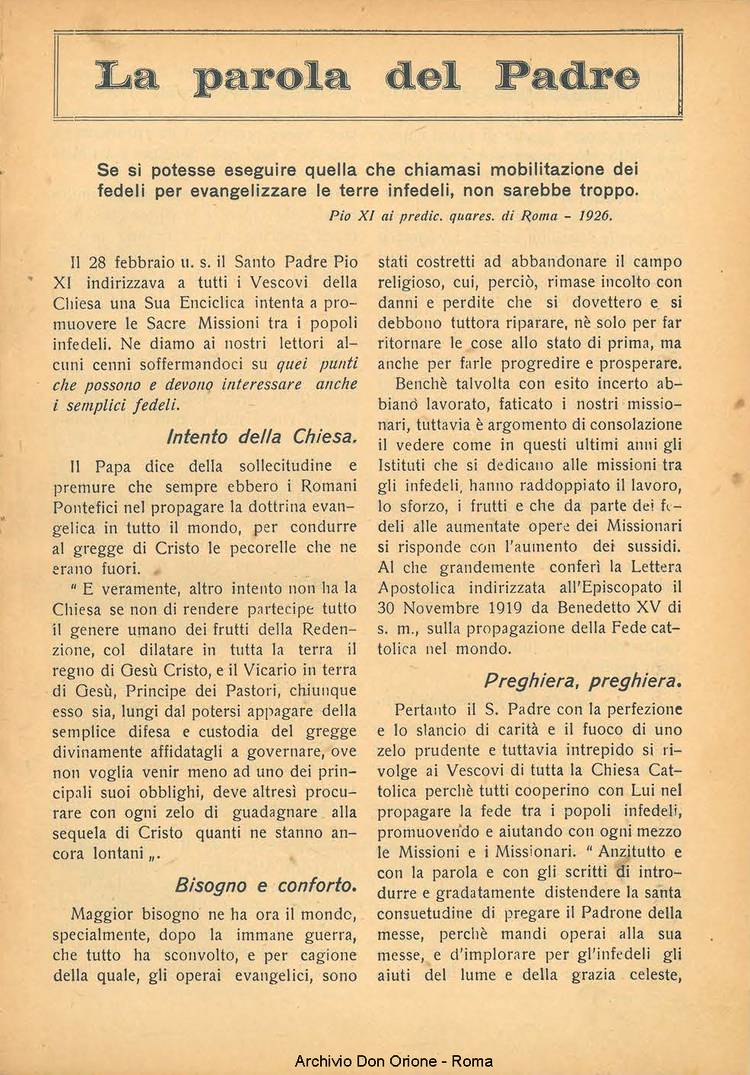 La piccola Opera della Divina Provvidenza, 21, 03, 01-04-1926, pagina 5